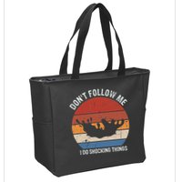 Pool Guy Design for Swimming Pool and Pool Cleaner Zip Tote Bag