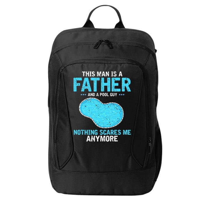 Pool Guy Design for Swimming Pool and Pool Cleaner City Backpack