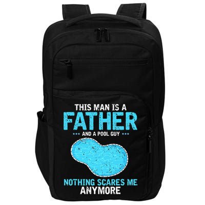 Pool Guy Design for Swimming Pool and Pool Cleaner Impact Tech Backpack