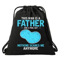 Pool Guy Design for Swimming Pool and Pool Cleaner Drawstring Bag