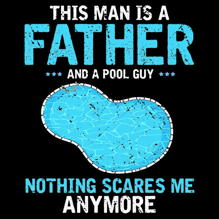 Pool Guy Design for Swimming Pool and Pool Cleaner Drawstring Bag