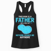 Pool Guy Design for Swimming Pool and Pool Cleaner Womens Tank Top