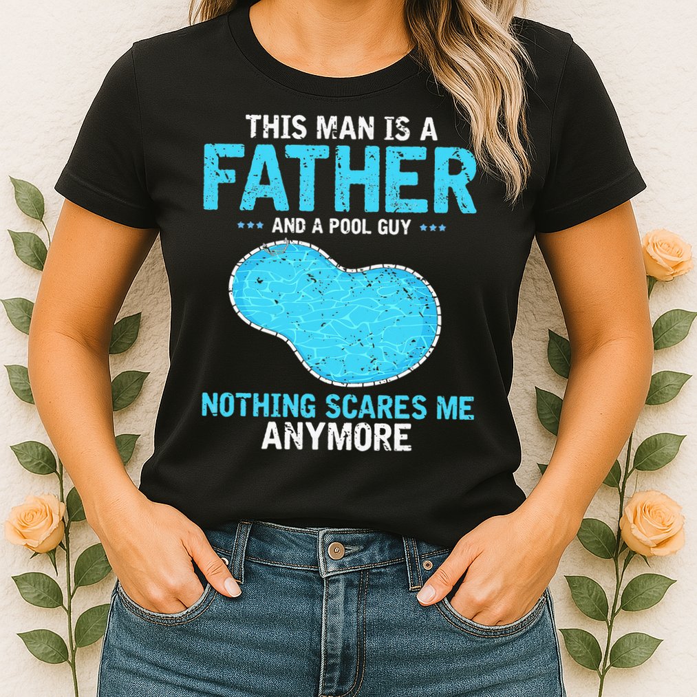 Pool Guy Design for Swimming Pool and Pool Cleaner Womens T-Shirt