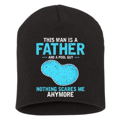 Pool Guy Design for Swimming Pool and Pool Cleaner Short Acrylic Beanie