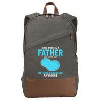 Pool Guy Design for Swimming Pool and Pool Cleaner Cotton Canvas Backpack