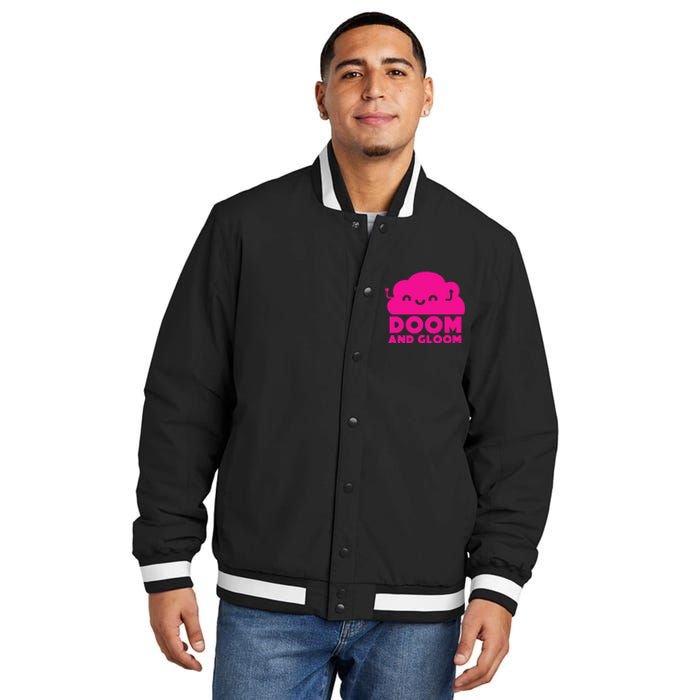 Prepper Gifts Doom And Gloom Doomsday Preppers Insulated Varsity Jacket