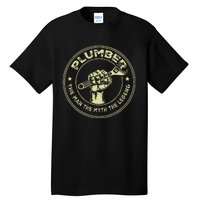 Plumbing Graphic Design Plumber Dad Tall T-Shirt