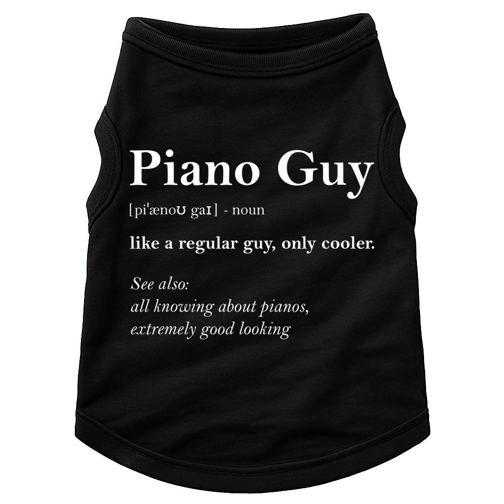 Piano Guy Definition Gift Funny Boy Piano Gift Piano Player Gift Doggie Tank