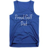 Proud Golf Dad Cute Gift Tank Top