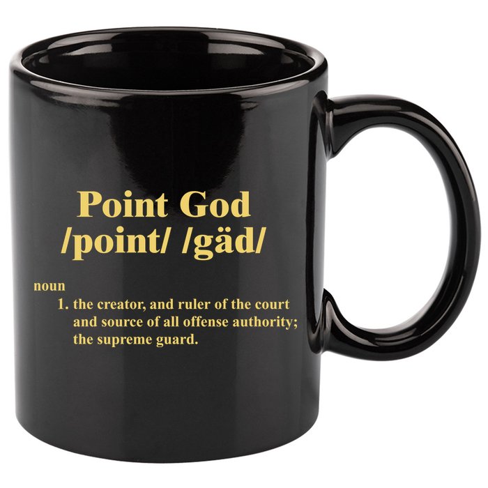 Point God Definition The Creator And Ruler Of The Court And Source Of All Offens 11oz C Handle Ceramic Mug