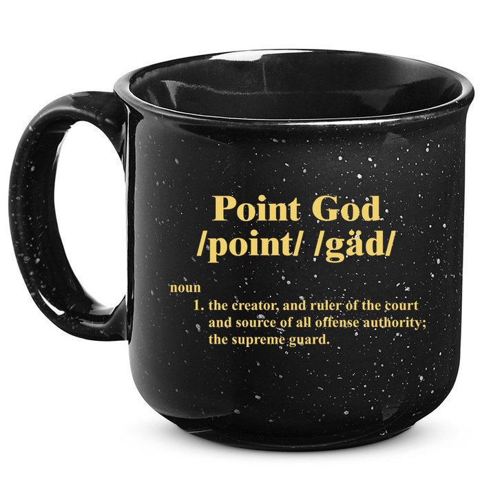 Point God Definition The Creator And Ruler Of The Court And Source Of All Offens 15oz Campfire Ceramic Mug