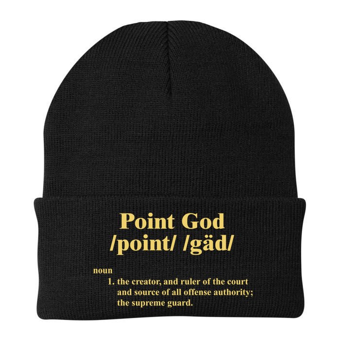 Point God Definition The Creator And Ruler Of The Court And Source Of All Offens Beanie