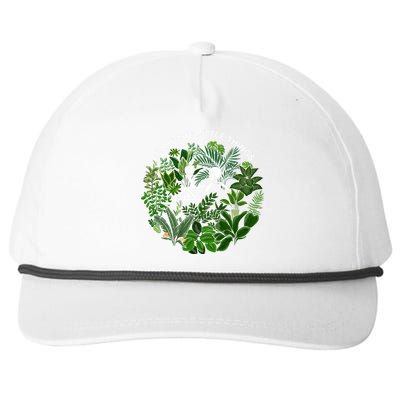 Plant Gifts Enjoy The Little Things Snapback Five-Panel Rope Hat