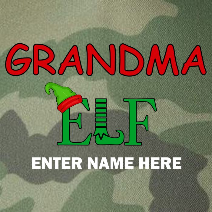 Personalize Grandma Elf Custom Family Matching Christmas Legacy Tie Dye Trucker Hat