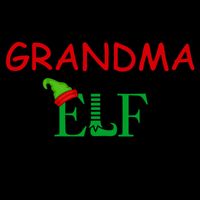 Personalize Grandma Elf Custom Family Matching Christmas 16oz Travel Tumbler