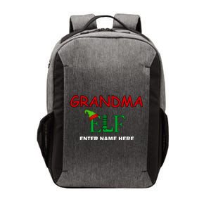 Personalize Grandma Elf Custom Family Matching Christmas Vector Backpack