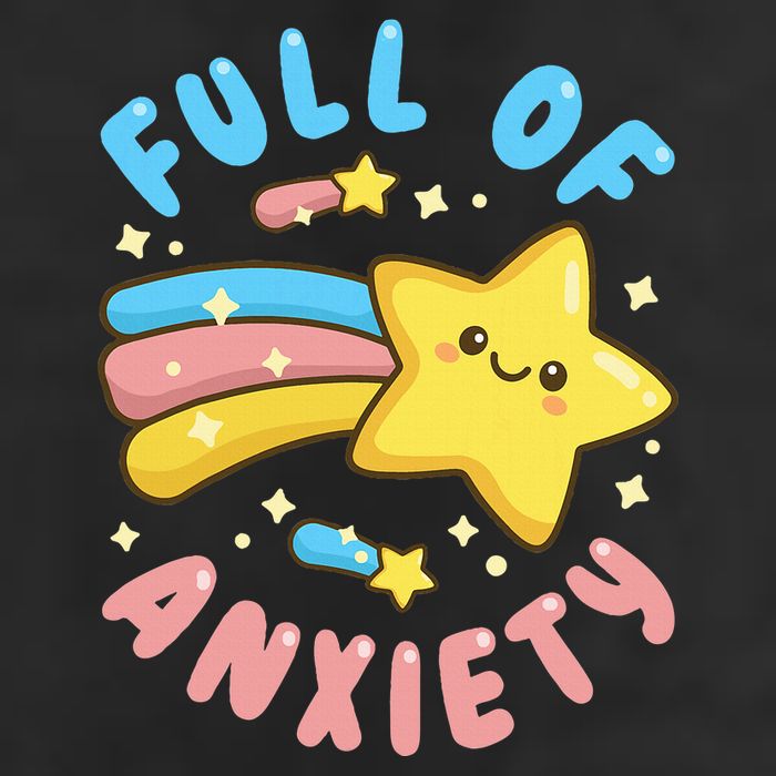 Pastel Goth Full Of Anxiety Cool Comfort Performance Bucket Hat