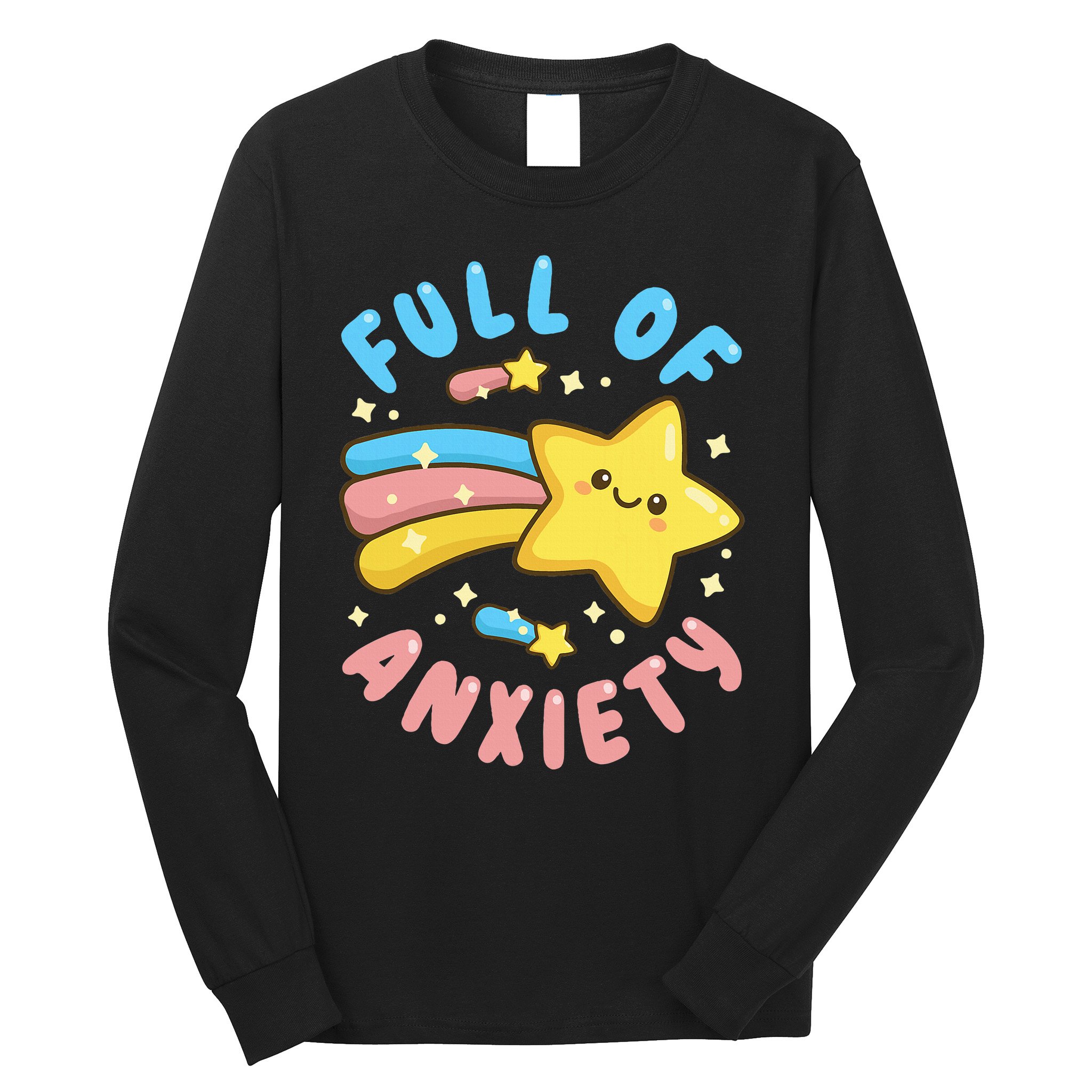Pastel Goth Full Of Anxiety Long Sleeve Shirt