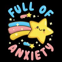 Pastel Goth Full Of Anxiety Sweatshirt
