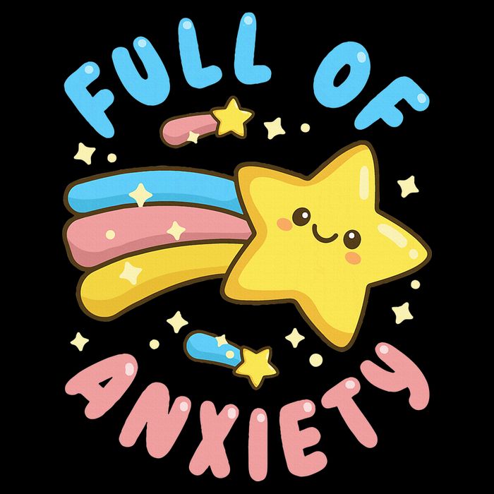 Pastel Goth Full Of Anxiety Sweatshirt