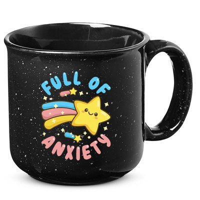 Pastel Goth Full Of Anxiety 15oz Campfire Ceramic Mug