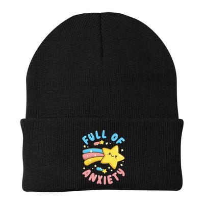 Pastel Goth Full Of Anxiety Beanie