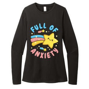 Pastel Goth Full Of Anxiety Womens CVC Long Sleeve Shirt