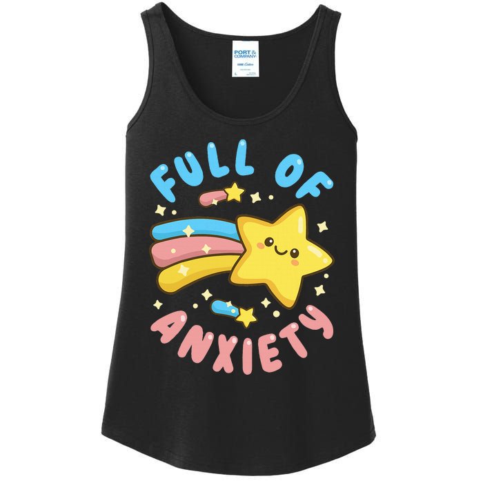 Pastel Goth Full Of Anxiety Ladies Essential Tank