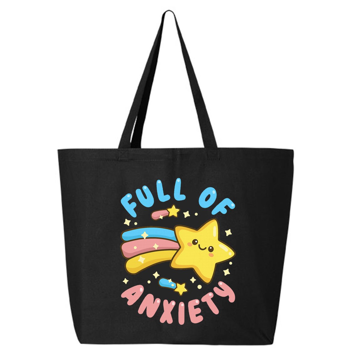 Pastel Goth Full Of Anxiety 25L Jumbo Tote