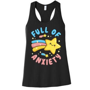 Pastel Goth Full Of Anxiety Women's Racerback Tank