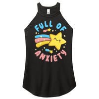 Pastel Goth Full Of Anxiety Women's Perfect Tri Rocker Tank