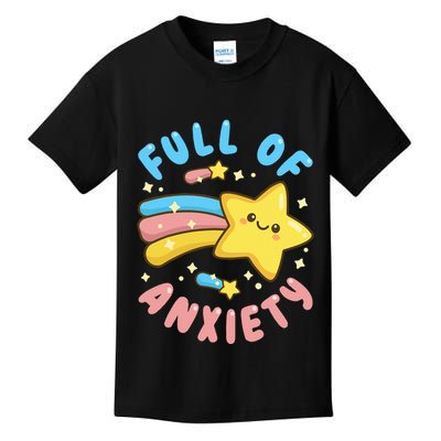 Pastel Goth Full Of Anxiety Kids T-Shirt