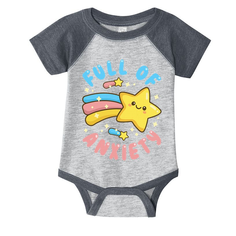 Pastel Goth Full Of Anxiety Infant Baby Jersey Bodysuit