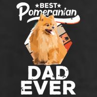 Pomeranian Gifts For Men Best Pomeranian Dad Ever Adult Drive Performance Visor