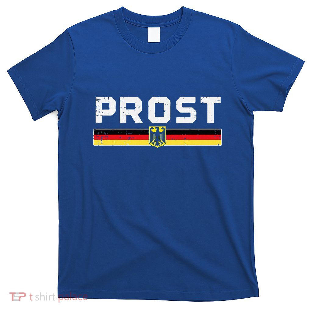 Prost German Flag Crest Eagle Bavarian Oktoberfest T-Shirt