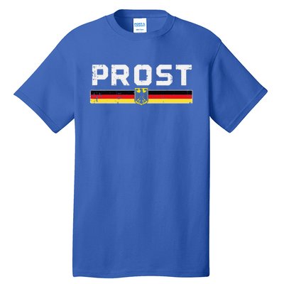 Prost German Flag Crest Eagle Bavarian Oktoberfest Tall T-Shirt