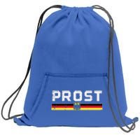 Prost German Flag Crest Eagle Bavarian Oktoberfest Sweatshirt Cinch Pack Bag