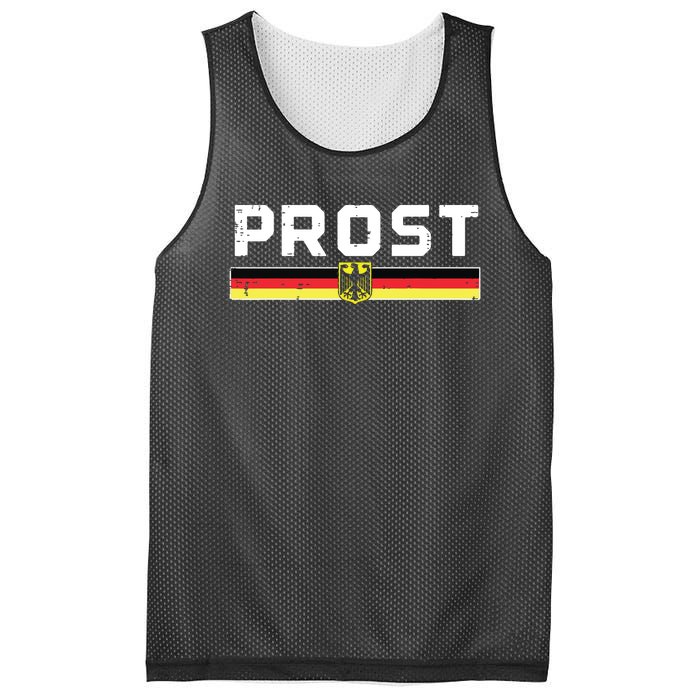 Prost German Flag Crest Eagle Bavarian Oktoberfest Mesh Reversible Basketball Jersey Tank