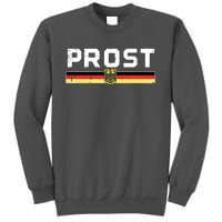 Prost German Flag Crest Eagle Bavarian Oktoberfest Tall Sweatshirt