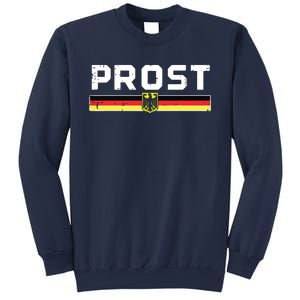 Prost German Flag Crest Eagle Bavarian Oktoberfest Sweatshirt