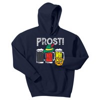 Prost German Flag Colors Hat Bavarian Oktoberfest Kids Hoodie