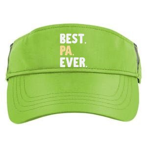 Pa Gift From Granddaughter Grandson Best Pa Ever Adult Drive Performance Visor