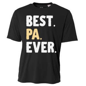 Pa Gift From Granddaughter Grandson Best Pa Ever Cooling Performance Crew T-Shirt