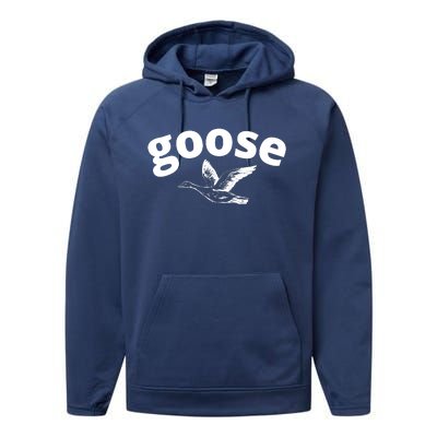 Padres Goose Funny Padres Goose Meme Performance Fleece Hoodie