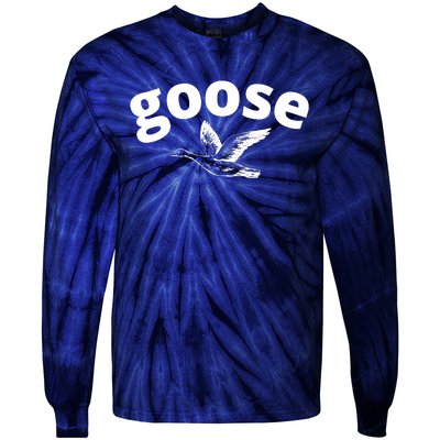 Padres Goose Funny Padres Goose Meme Tie-Dye Long Sleeve Shirt