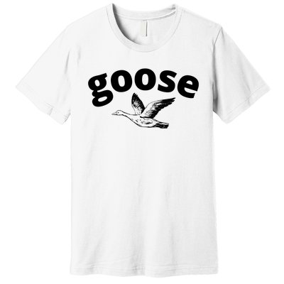 Padres Goose Funny Padres Goose Meme Premium T-Shirt