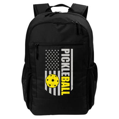 Pickleball Gift_American Flag Pickleball Paddle Backpack