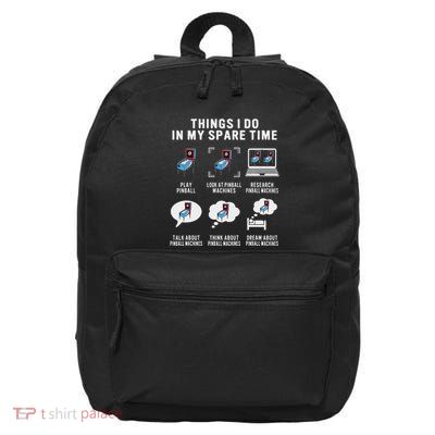 Pinball Gamer Fun 16 in Basic Backpack
