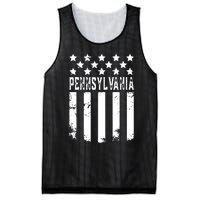 Pennsylvania Gift Funny Mesh Reversible Basketball Jersey Tank