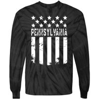 Pennsylvania Gift Funny Tie-Dye Long Sleeve Shirt